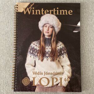 NWT Wintertime Ístex Lopi No. 44 by Védís Jónsdóttir Knitting Pattern Book